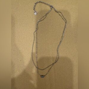 Kendra Scott Silver Layered Necklace